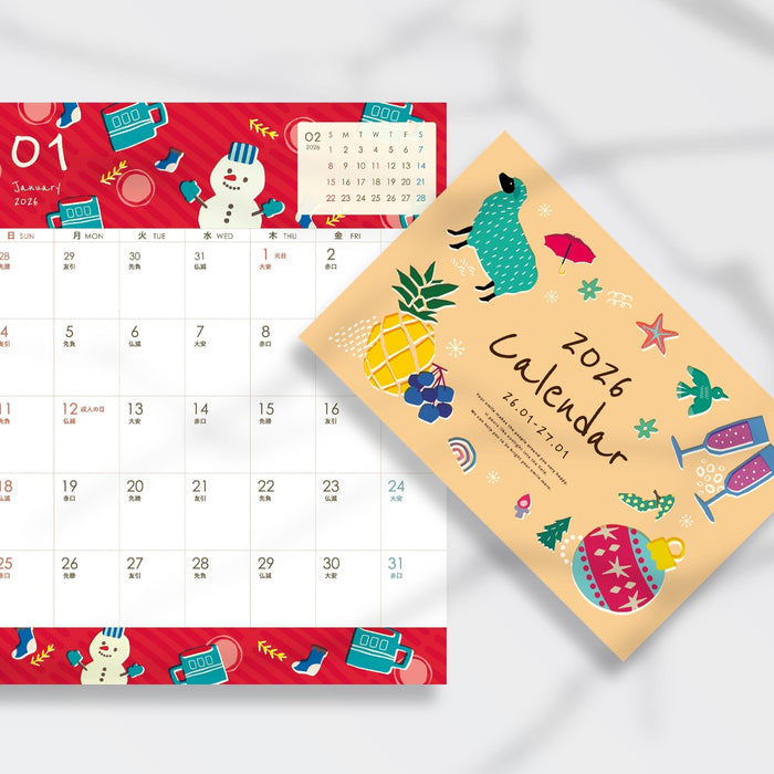 【2025年版】女性に大人気♡再来店につながるノベルティ『壁掛けカレンダー』