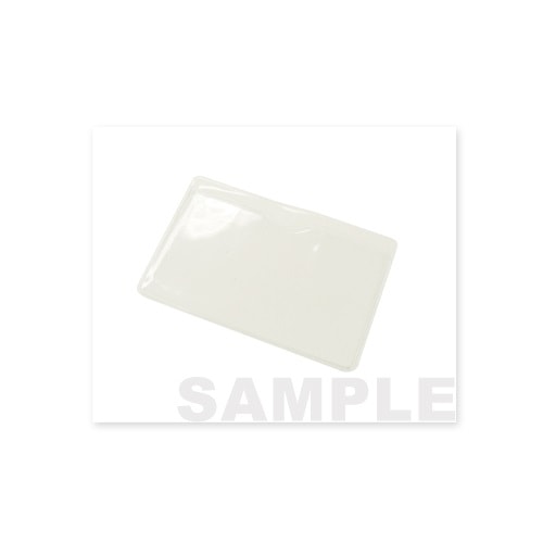 【カードケース】クリア1ポケットシングル250-1-006（1セット100枚/6セット以上で送料無料）